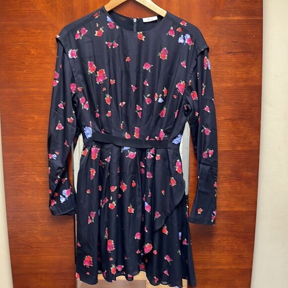 Jason Wu Silk Long Sleeve Mini Dress 4 - Picture 8 of 10